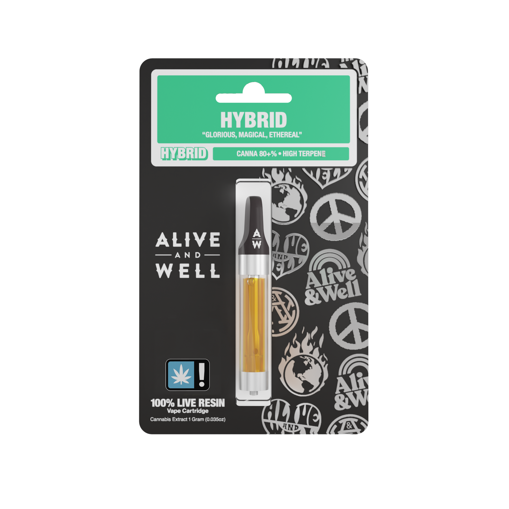 1 Gram 510 Cartridge - Hybrid - Available In Blue Dream, Bubba Kush, Runtz